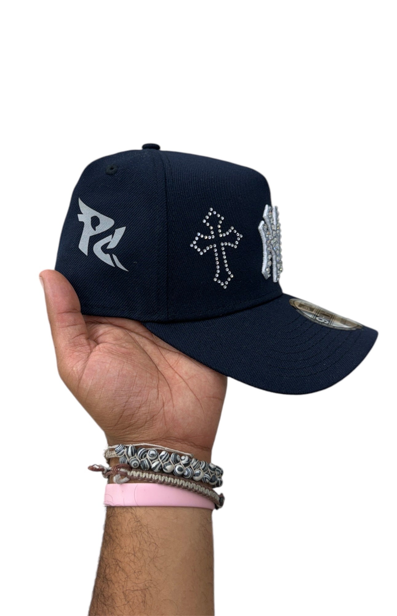 POLANCAPS NY ICE NAVY SNAPBACK