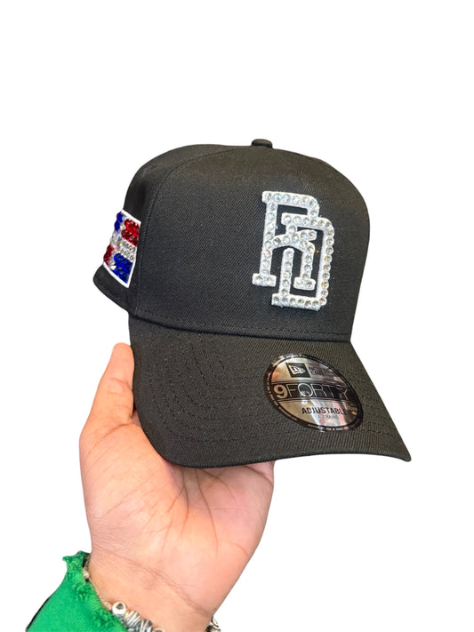 La Bandera 🇩🇴 RD BLK Snapback