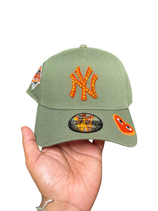 POLANCAPS NY ICE OLIVE GARÇONS SNAPBACK