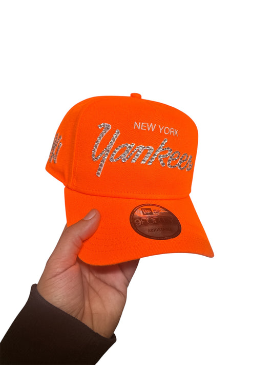 POLANCAPS NY NEON ICE SNAPBACK